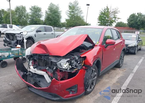 2016 Mazda Cx-5 Grand Touring z USA, uszkodzony, nr VIN JM3KE4DY5G0901478